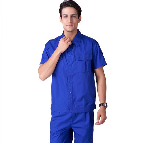 長沙短袖工作服定做,工廠工服訂制,員工工衣定做廠家,款式多樣